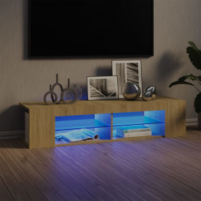TV Cabinet Sonoma Oak Engineered Wood Standard TV Cabin...