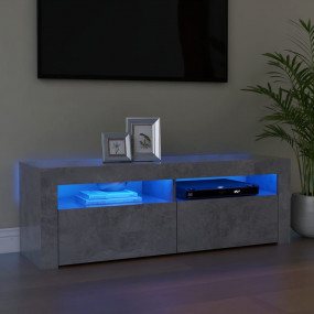 TV Cabinet Concrete Grey Engineered Wood