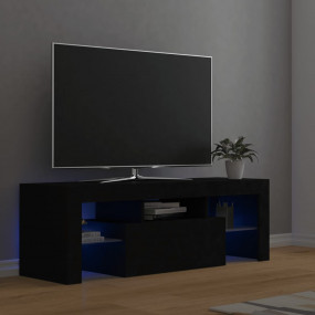 TV Cabinet Black Engineered wood 47.2 x 13.8 x 15.7 in ...