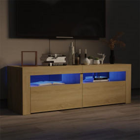 TV Cabinet Sonoma oak Engineered wood 47.2 in x 13.8 in...