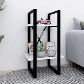 Book Cabinet White Engineered wood Medium Book Cabinet