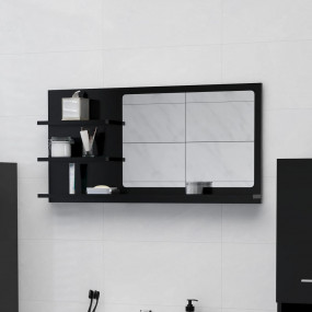 Mirror Black Engineered wood, acrylic 35.4 x 4.1 x 17.7...