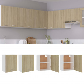 Hanging Cabinet Set of 2 Sonoma oak Engineered wood Med...