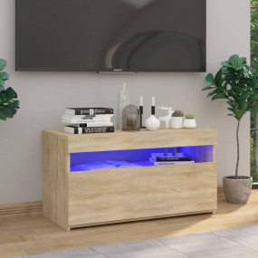 TV Cabinet Sonoma Oak Engineered wood Not Specified TV ...
