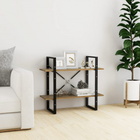 Book Cabinet Natural wood Solid pine wood Medium Book C...