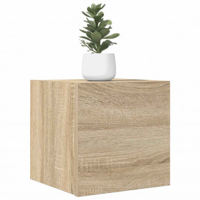 TV Cabinet Sonoma Oak Engineered Wood Small TV Cabinet ...