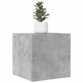 TV Cabinet Set of 2 Concrete Grey Engineered wood