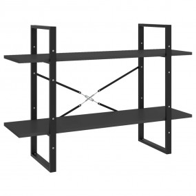 Book Cabinet Grey Engineered wood, metal 39.4x11.8x27.6...