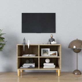 TV Cabinet Sonoma Oak Engineered wood Medium TV Cabinet