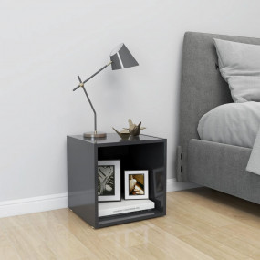 TV Cabinet Grey Engineered wood 14.6 in height TV Cabin...
