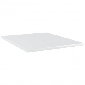 Shelf Set of 8 High gloss white Engineered wood