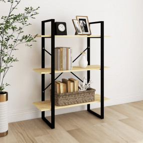 Book Cabinet Natural Solid pine wood Medium Book Cabine...