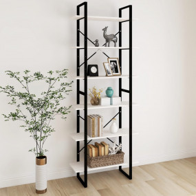 High Cabinet White Solid pine wood, metal 31.5 x 11.8 x...