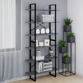High Cabinet Grey Solid pine wood, metal Large High Cab...