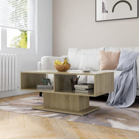 Coffee Table Sonoma Oak Engineered Wood Coffee Table Re...