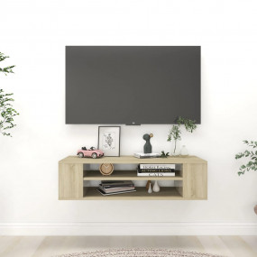 TV Cabinet Sonoma Oak Engineered Wood Standard TV Cabin...