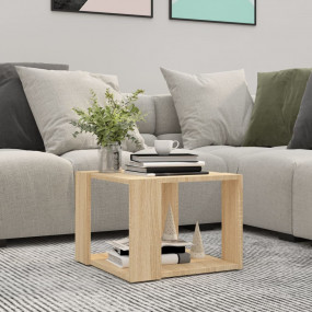 Coffee Table Sonoma Oak Engineered Wood Compact Coffee ...