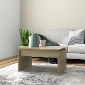Coffee Table Sonoma Oak Engineered wood Medium Durable