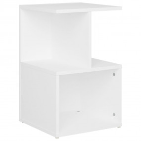 Bedside Cabinet White Engineered wood Bedside Cabinet S...