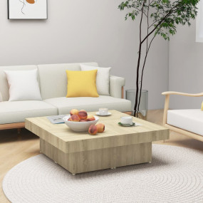 Coffee Table Sonoma oak Engineered wood Modern Coffee T...