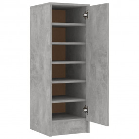 Shoe Cabinet Concrete grey Engineered wood Standard Sho...