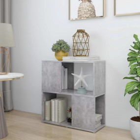 Book Cabinet Concrete grey Engineered wood Small to Med...
