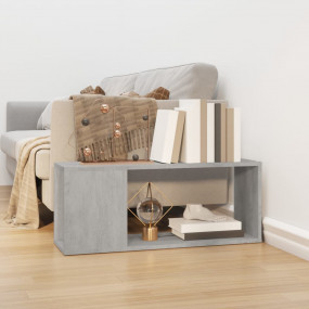 TV Cabinet Concrete Gray Engineered Wood 31.5x9.4x12.6 ...