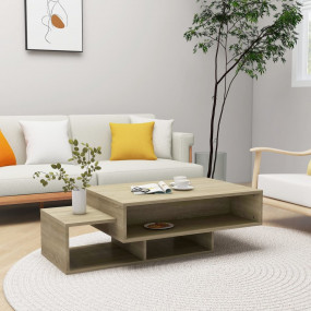 Coffee Table Sonoma Oak Engineered Wood Medium Coffee T...