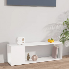 TV Cabinet White Engineered wood 39.4 x 9.4 x 12.6 in T...