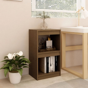 Book Cabinet Honey brown Solid pinewood Book Cabinet Re...