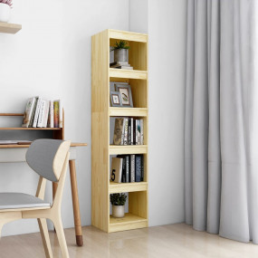 Book Cabinet Pinewood Solid Pinewood Tall Book Cabinet