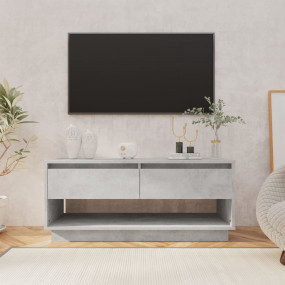 TV Cabinet Concrete grey Engineered wood Standard TV Ca...