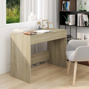 Desk Sonoma oak Engineered wood Medium Desk Rectangular
