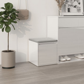 Box Drawer High gloss white Engineered wood Medium Box ...