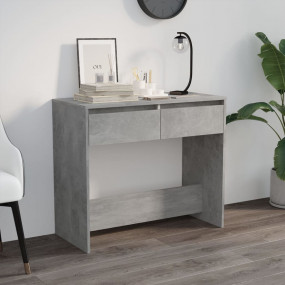 Console Table Concrete grey Engineered wood Medium Cons...