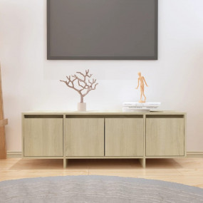 TV Cabinet Sonoma Oak Engineered Wood Large TV Cabinet