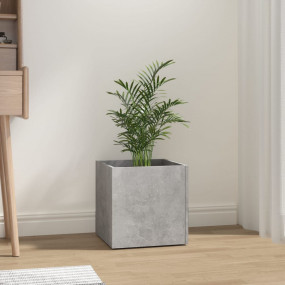 Planter Box Concrete grey Engineered wood Medium