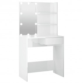 Dressing Table High gloss white Engineered wood, acryli...