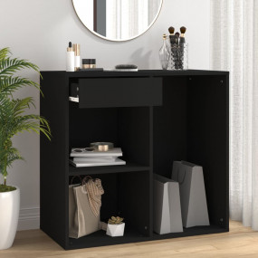 Cosmetic Cabinet Black Engineered wood Medium Cosmetic ...