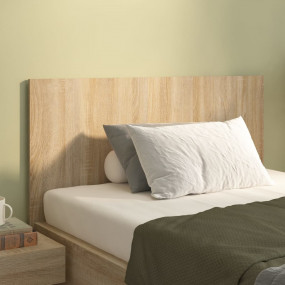 Bed Headboard Sonoma oak Engineered wood Medium Durable