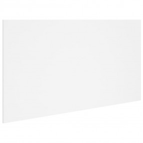 Bed Headboard White Engineered wood Bed Headboard Recta...