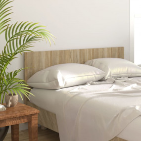 Bed Headboard Sonoma Oak Engineered wood 63 in Durable