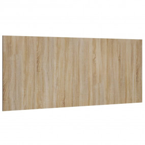 Bed Headboard Sonoma oak Engineered wood 78.7 x 0.6 x 3...