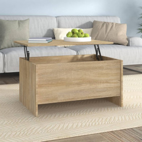 Coffee Table Sonoma oak Engineered wood Compact