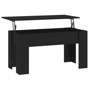Coffee Table Black Engineered wood Standard Adjustable ...