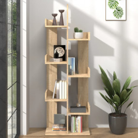 Book Cabinet Sonoma Oak Engineered wood Medium Book Cab...