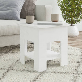 Coffee Table Grey sonoma Engineered wood 15.7x15.7x16.5...