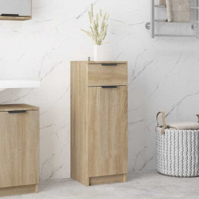 Bathroom Cabinet Sonoma oak Engineered wood Medium