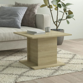 Coffee Table Sonoma oak Engineered wood Medium Modern