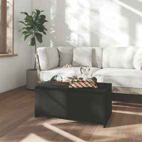 Coffee Table Black Engineered wood 35.4 x 19.7 x 16.3 i...